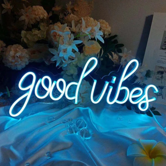 Good Vibes Neon Sign