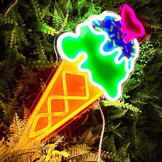 Ice Cream Neon Sign