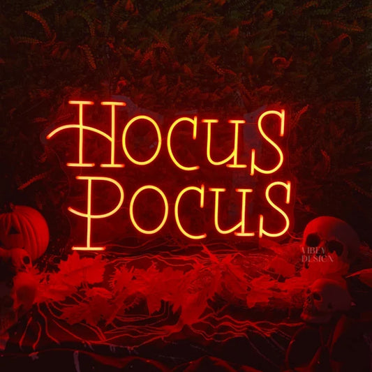 Hocus Pocus Neon Sign