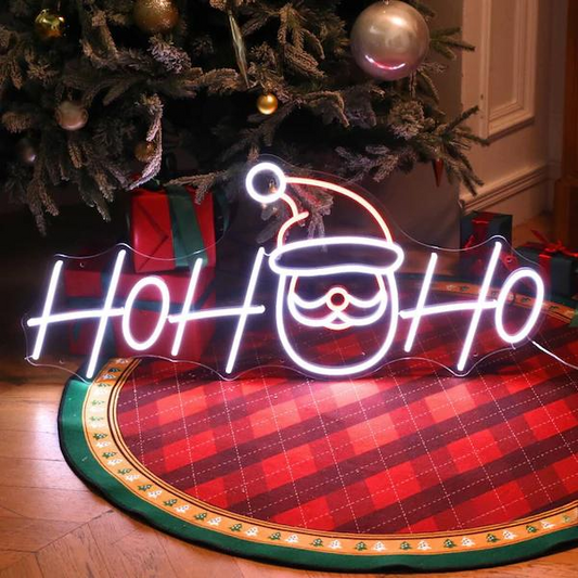 Ho Ho Ho Santa Neon Sign